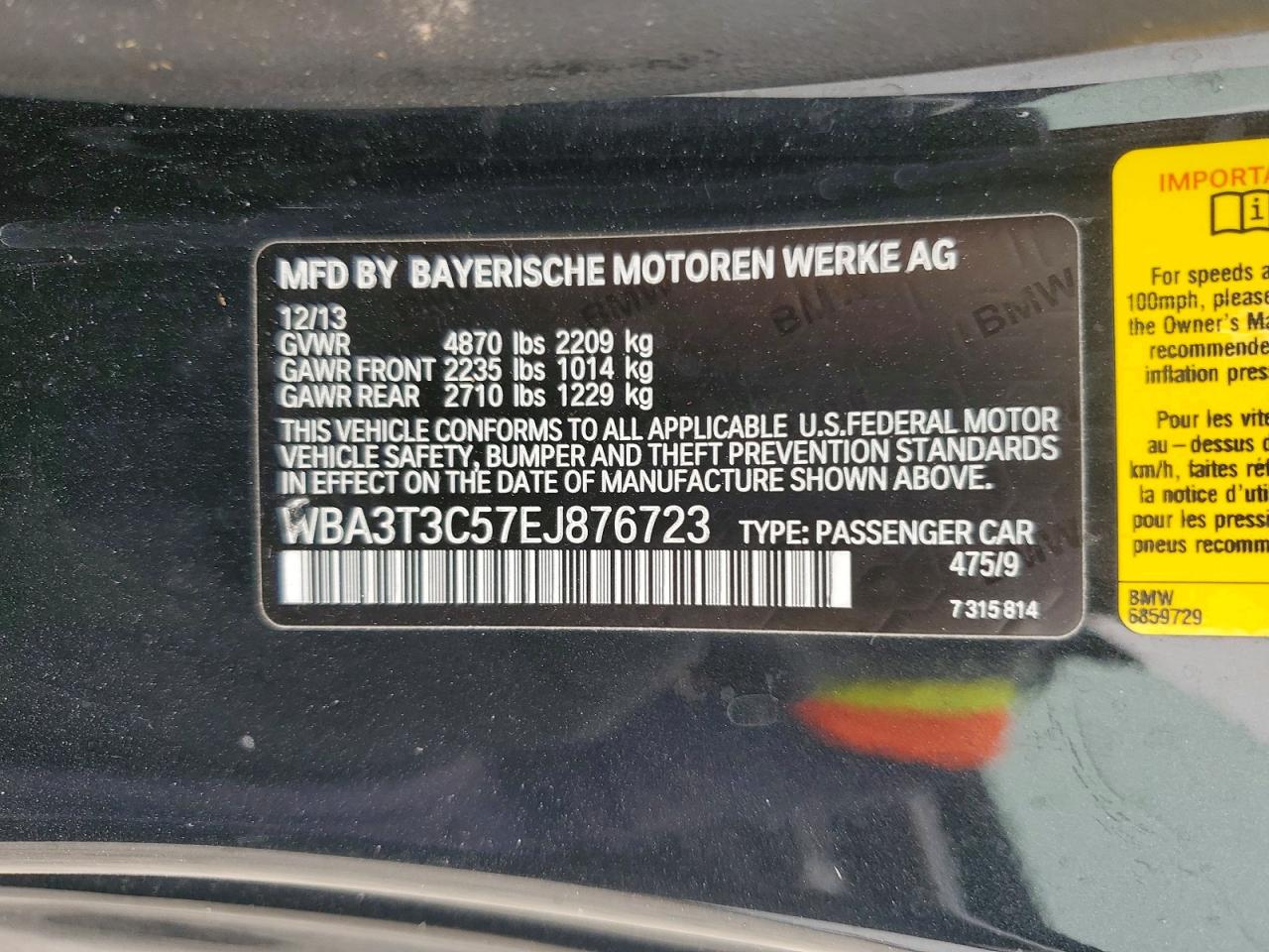 BMW 4 Series I