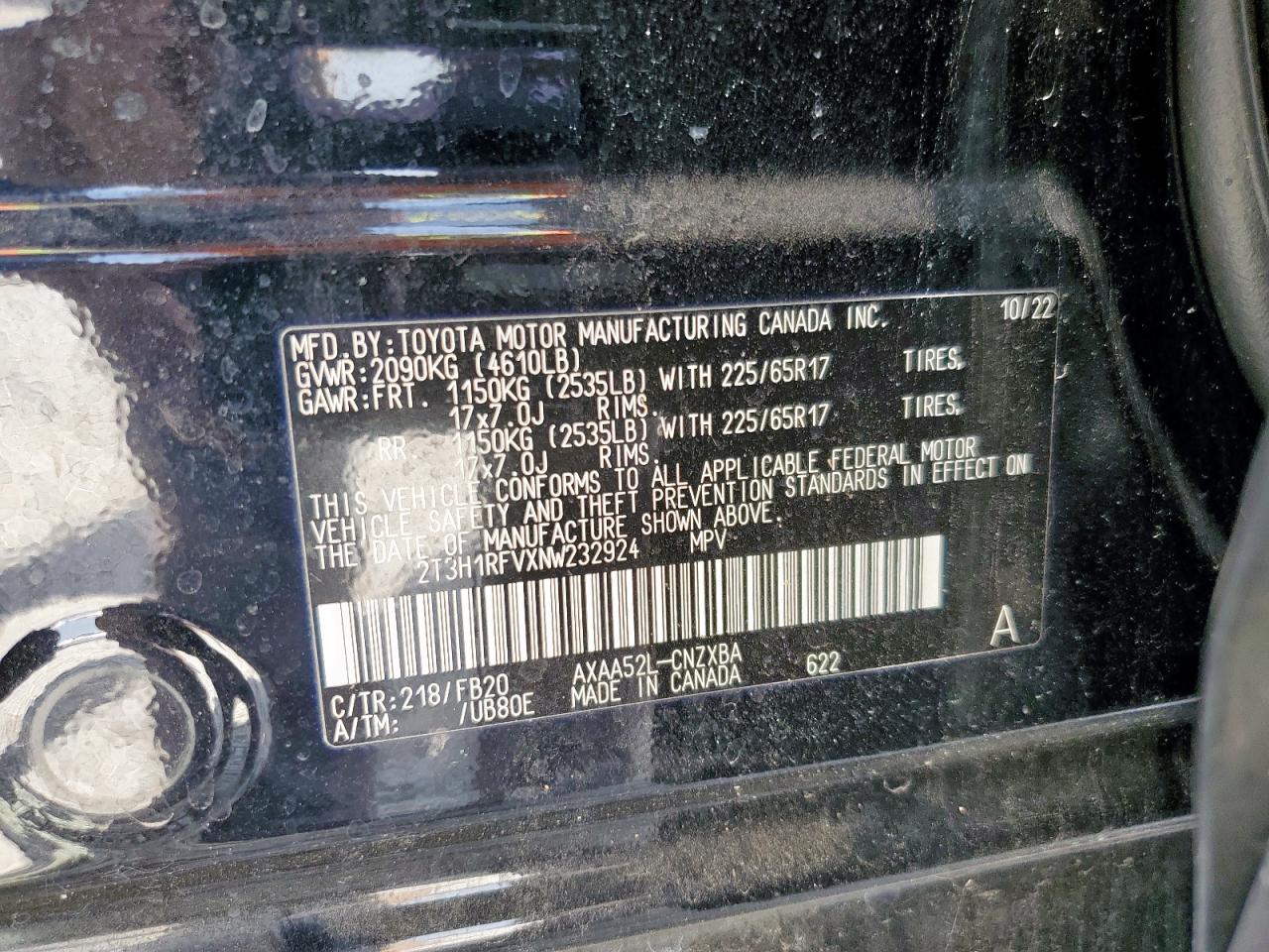 Toyota RAV4 Le
