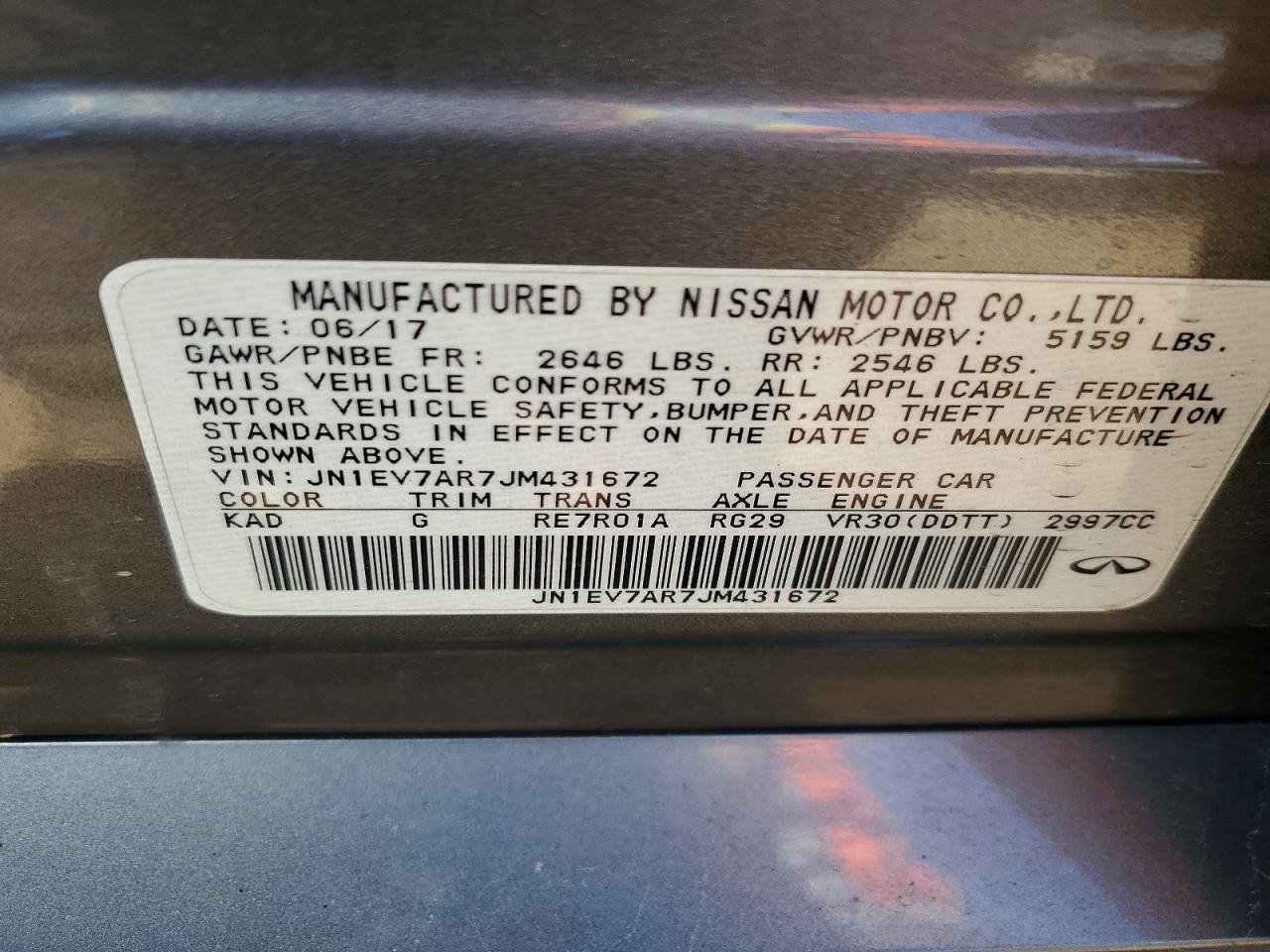 INFINITI Q50 3.0t Luxe