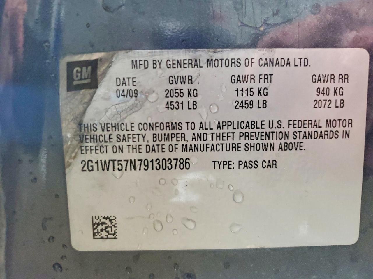 Chevrolet Impala 1lt