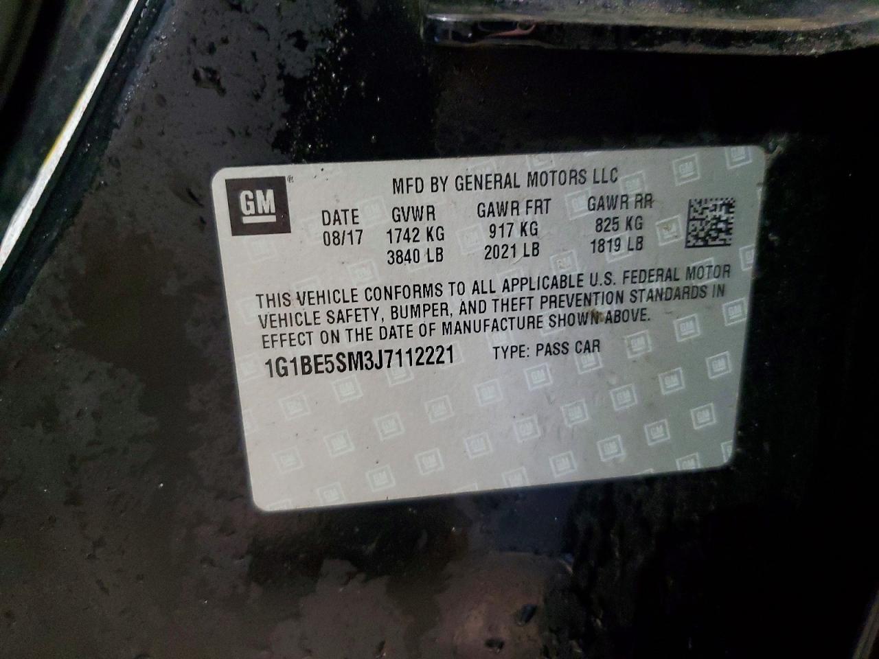 Chevrolet Cruze Lt