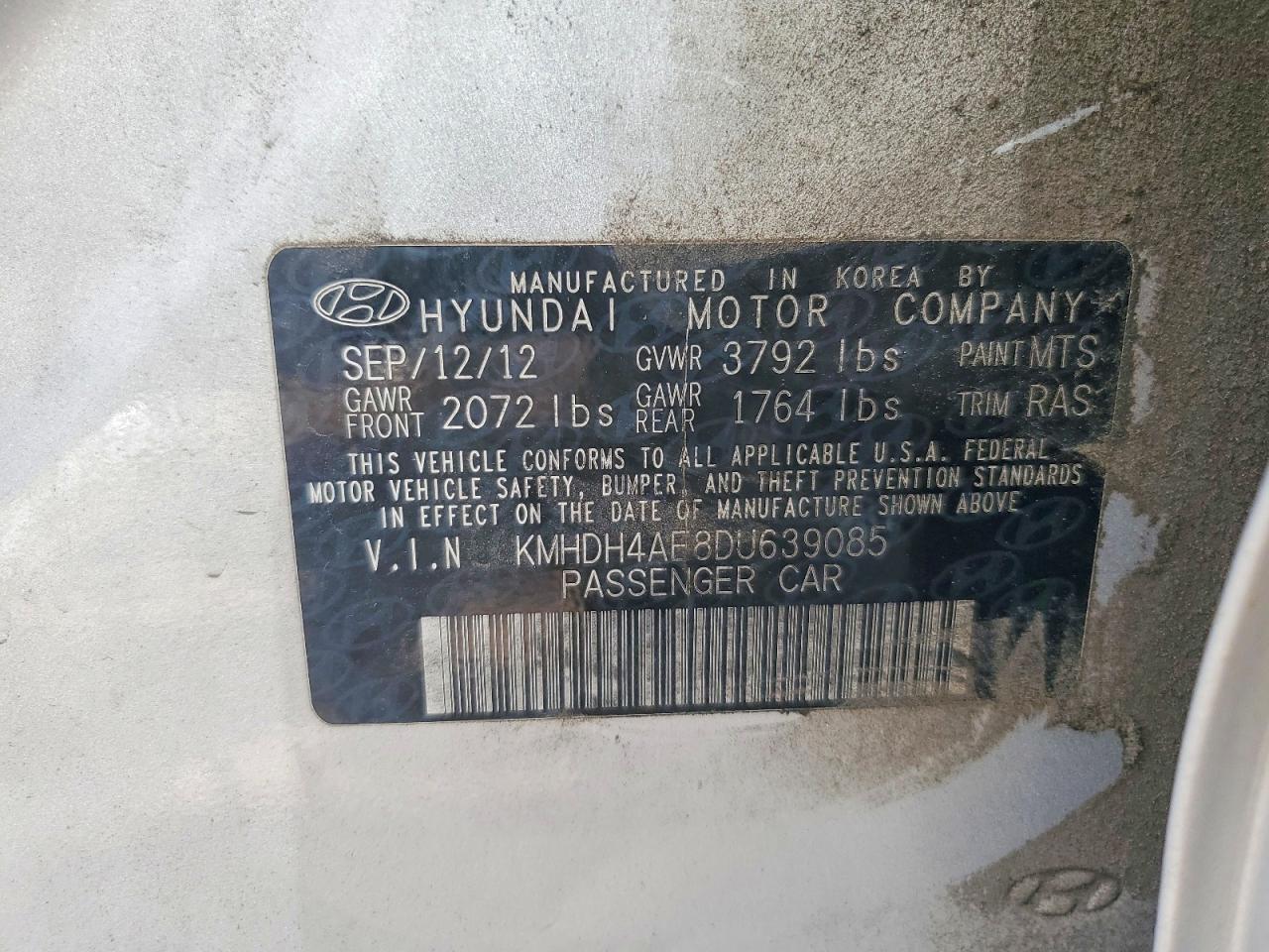 Hyundai ELANTRA Gls