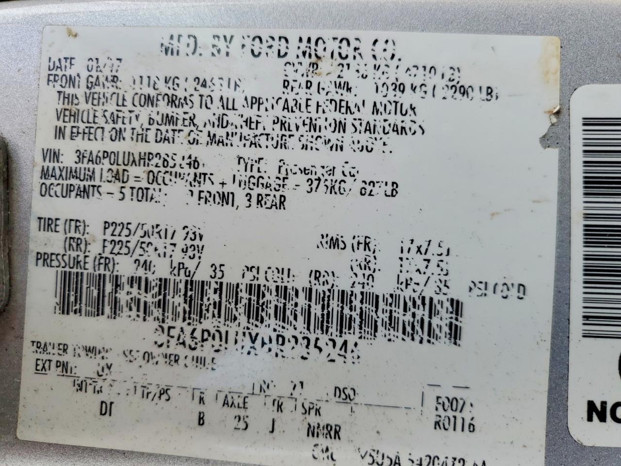 Ford Fusion Se Hybrid