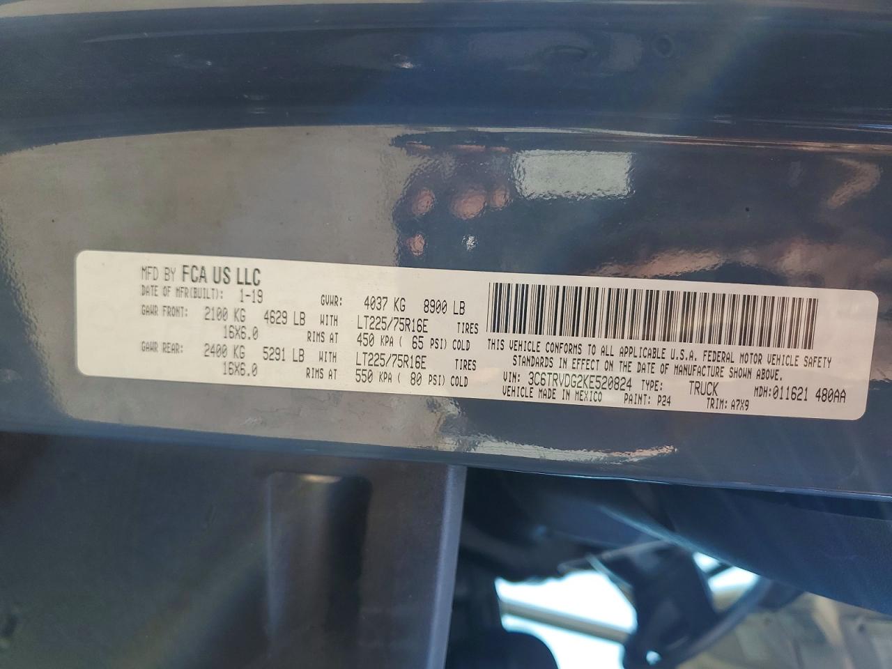 Ram Promaster 2500 High