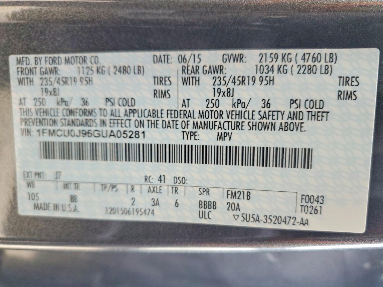 Ford Escape Titanium