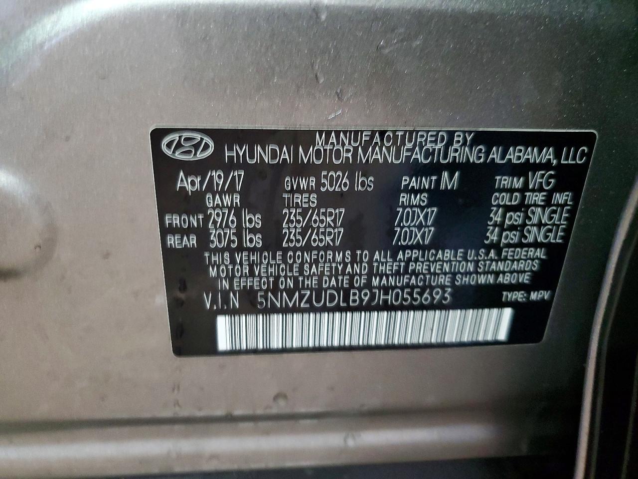 Hyundai SANTA FE 2.4l