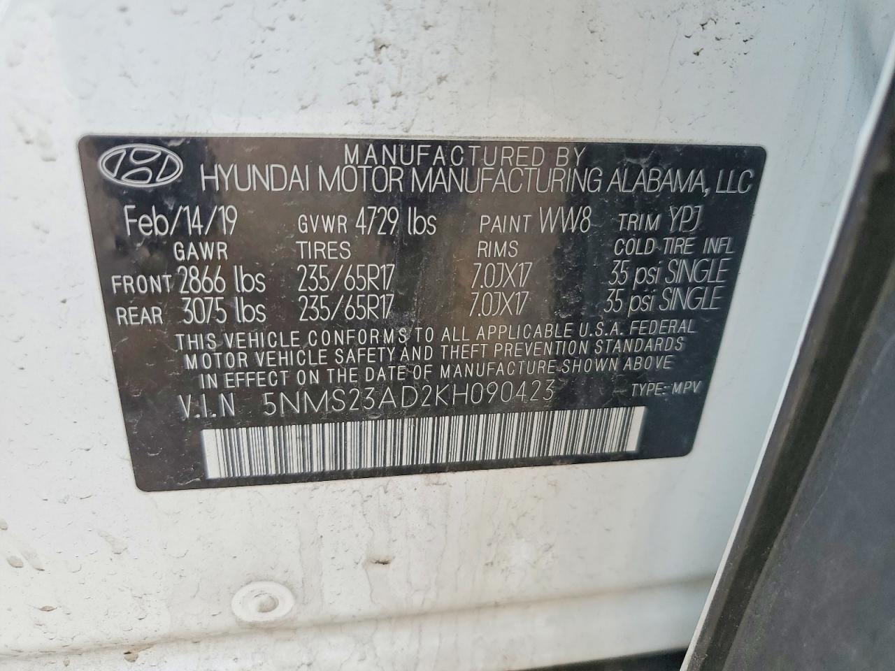 Hyundai SANTA FE Se