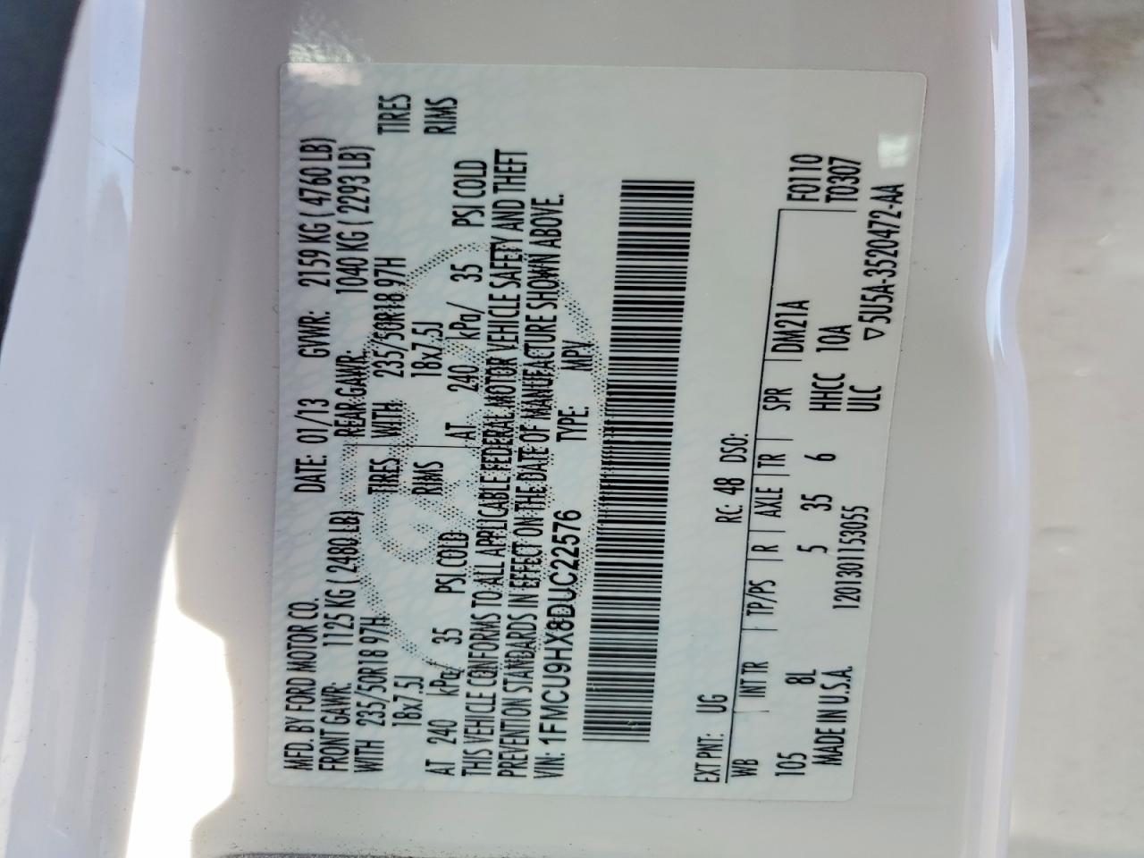 Ford Escape Sel