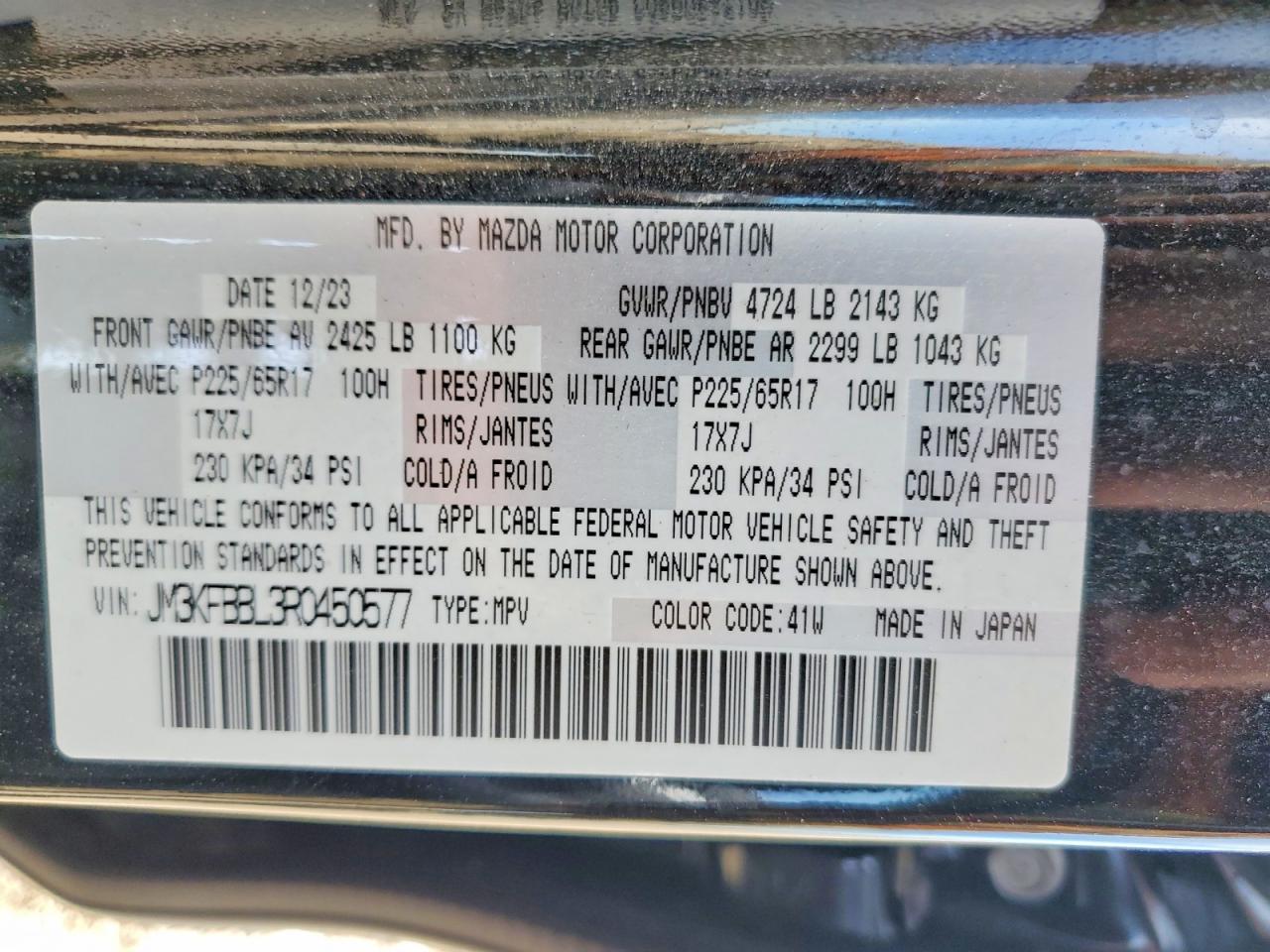 Mazda Cx Select