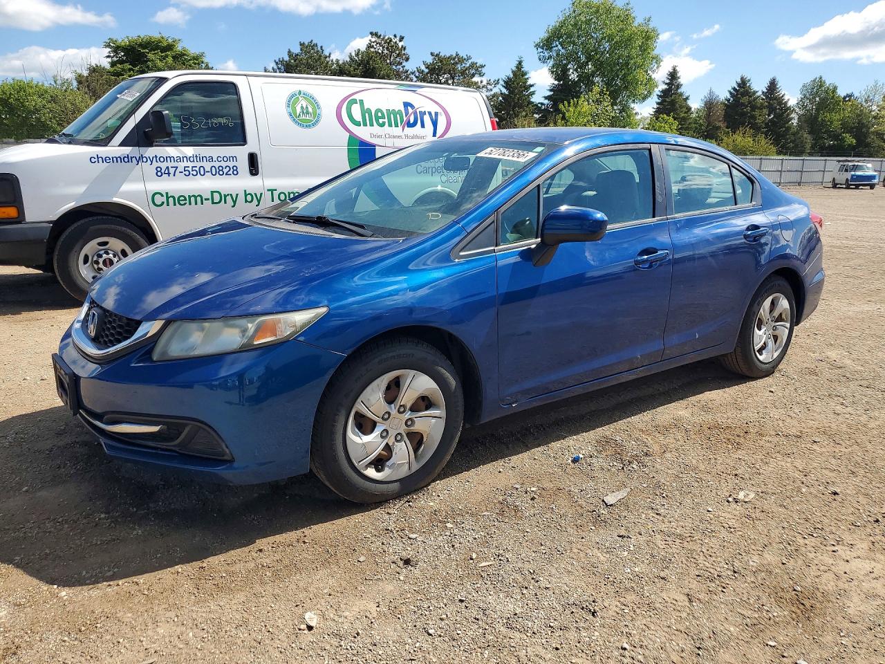 Salvage Honda Civic Image