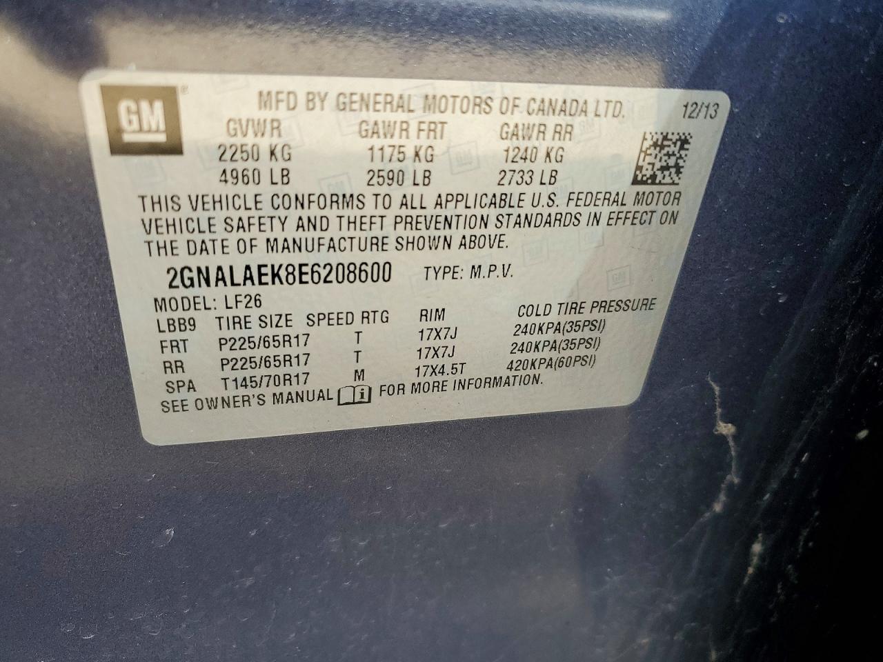Chevrolet Equinox Ls