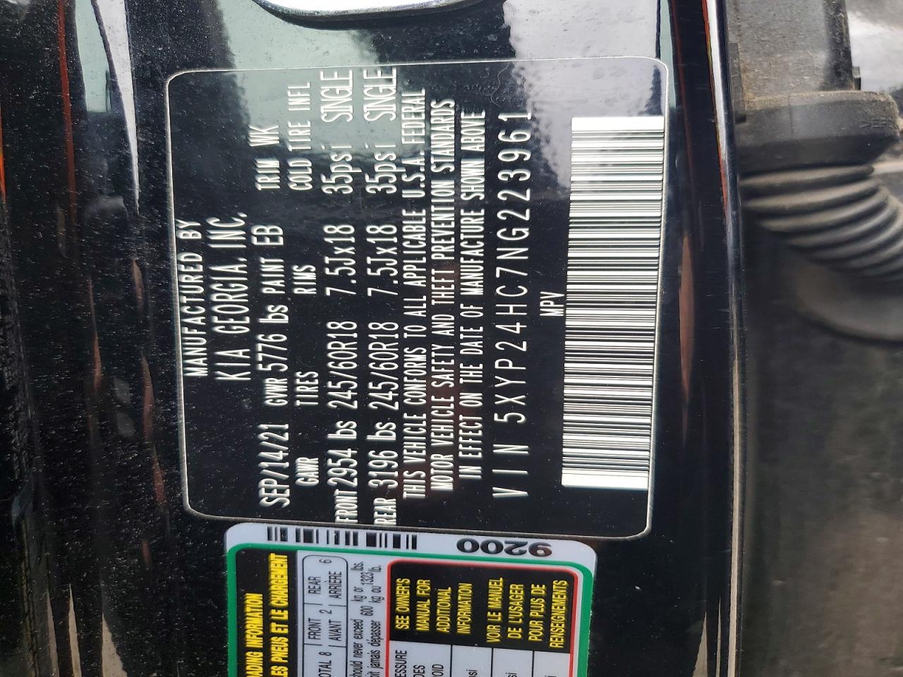 Kia Telluride Lx