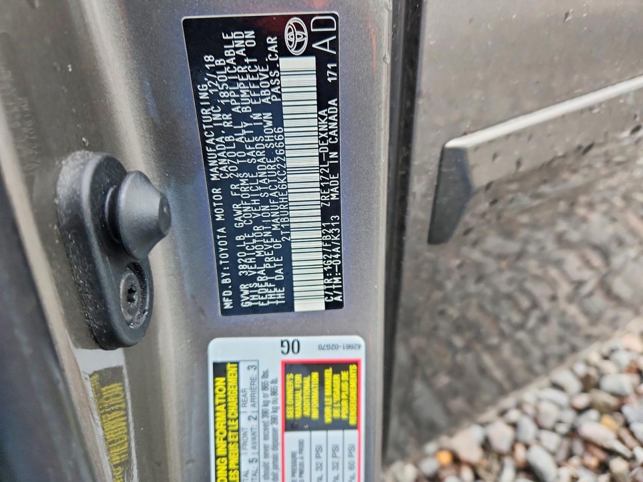 Toyota Corolla Le