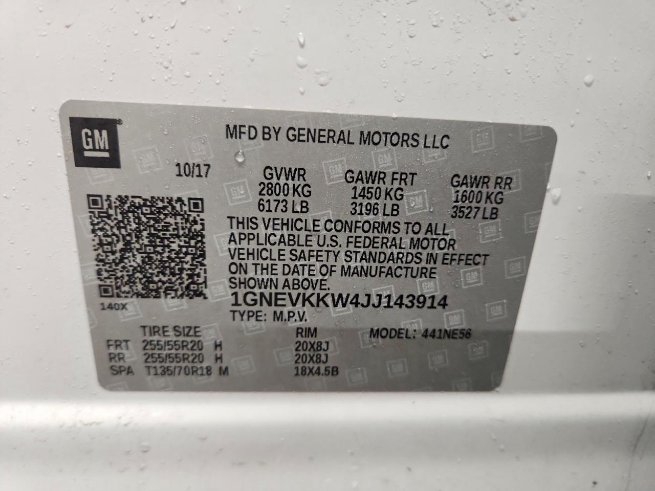 Chevrolet Traverse High Country