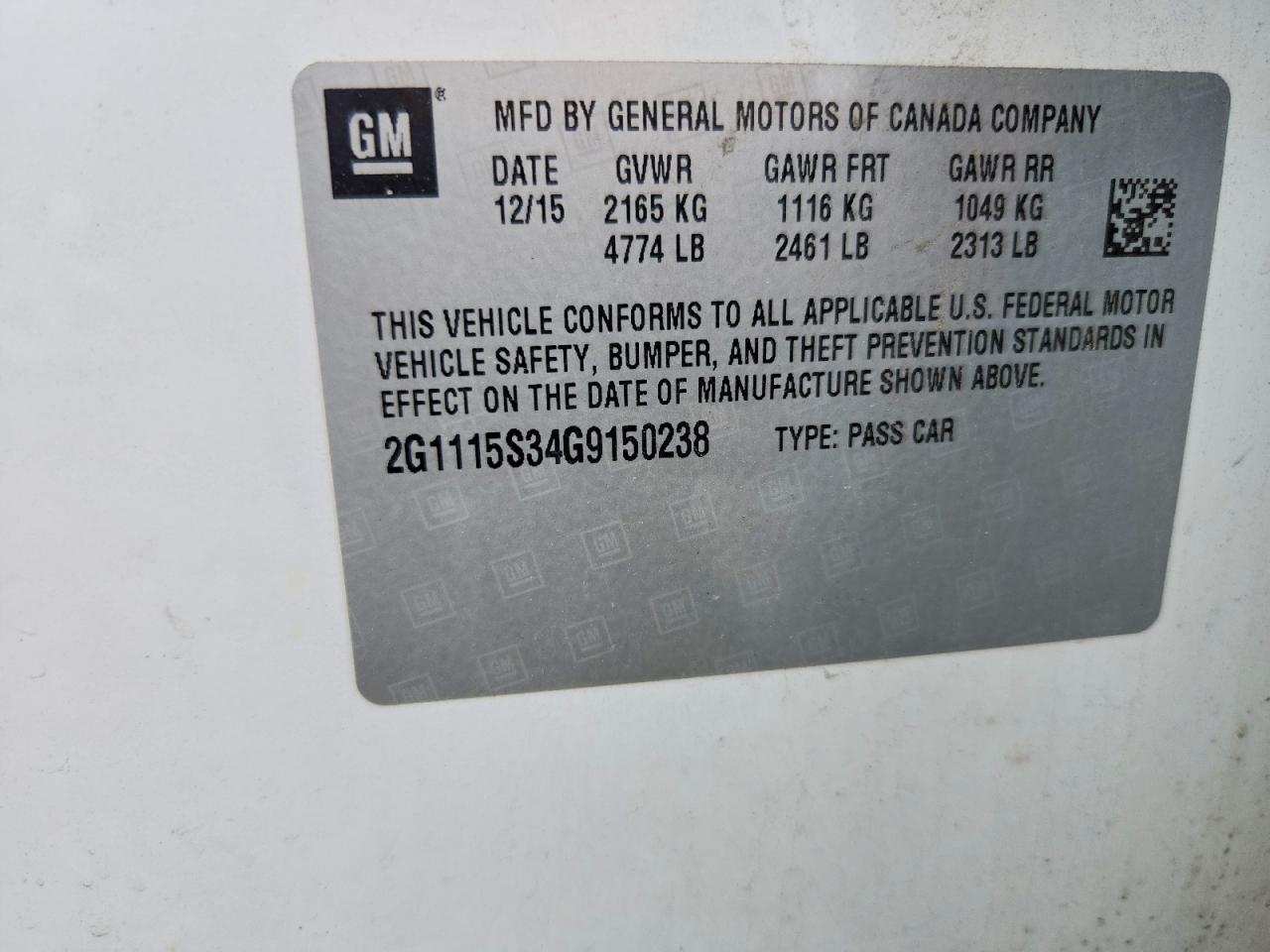 Chevrolet Impala Lt