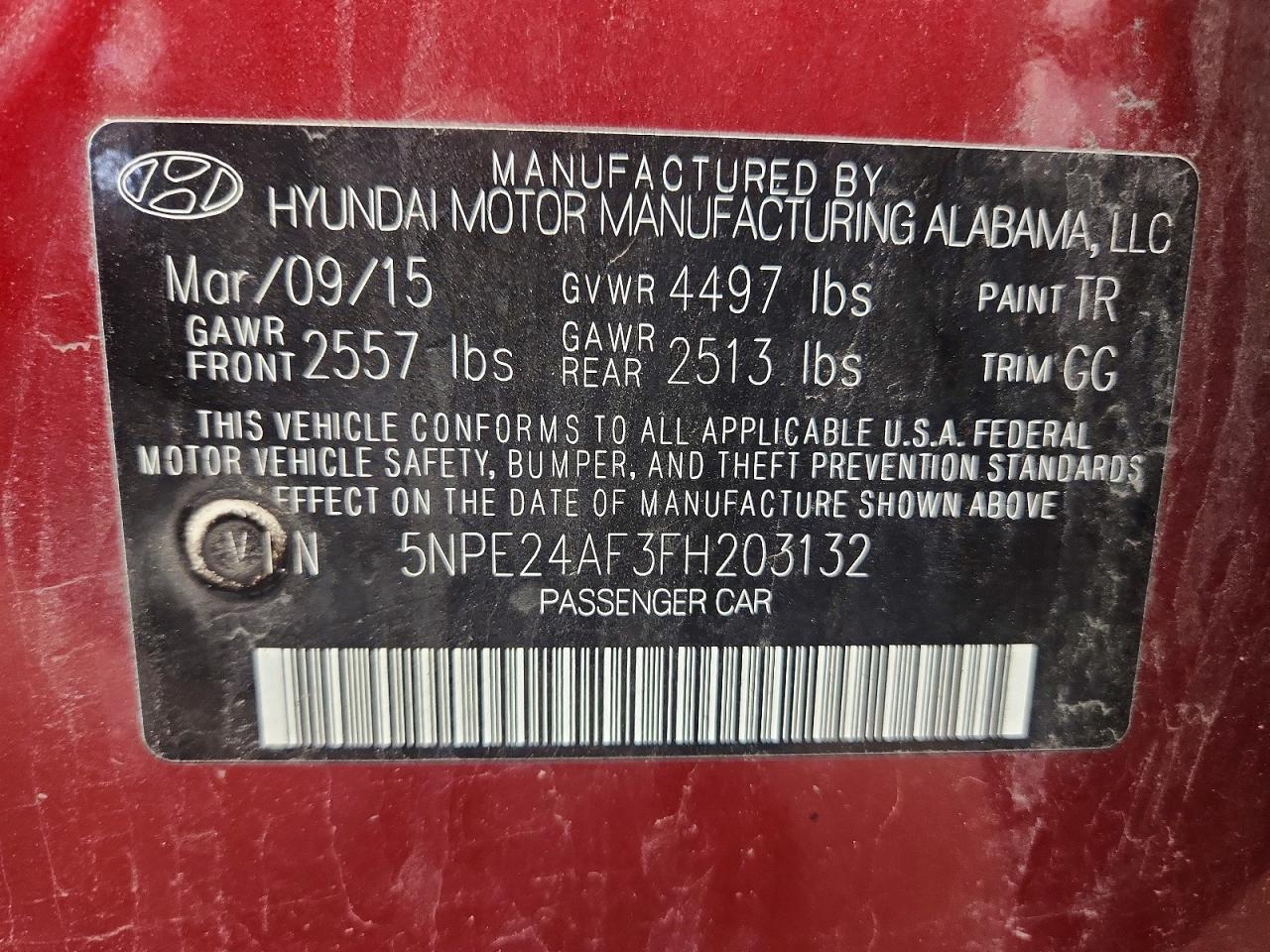 Hyundai SONATA Se