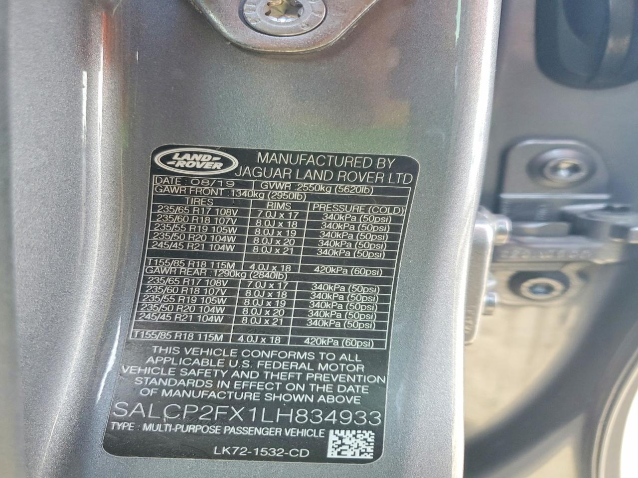 Land Rover Discovery Se