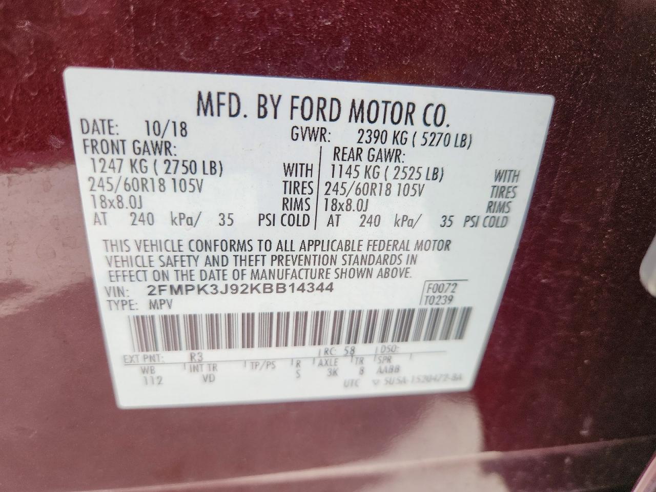 Ford Edge Sel