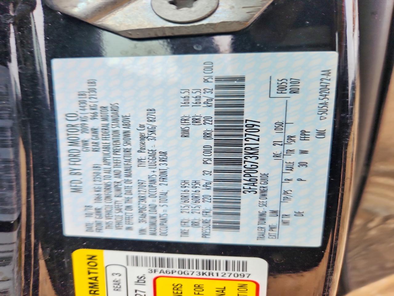 Ford Fusion S