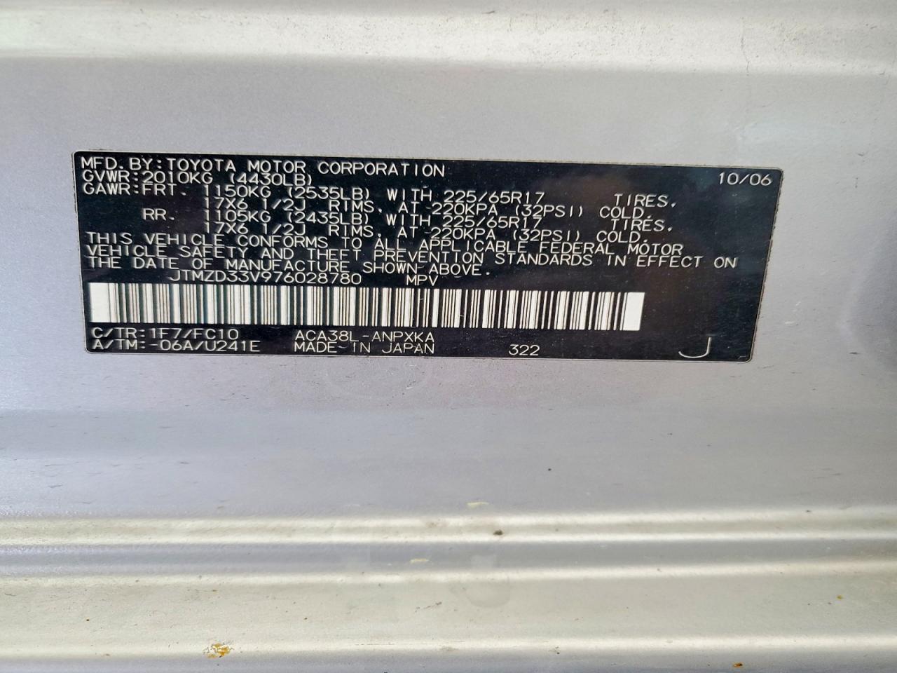 Toyota RAV4 Base