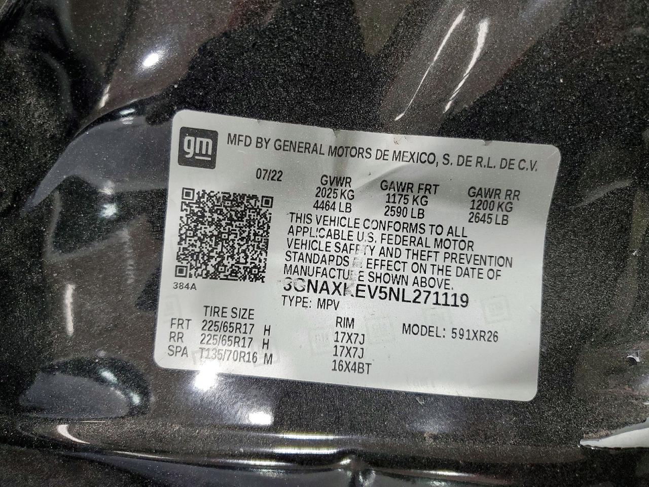 Chevrolet Equinox Lt
