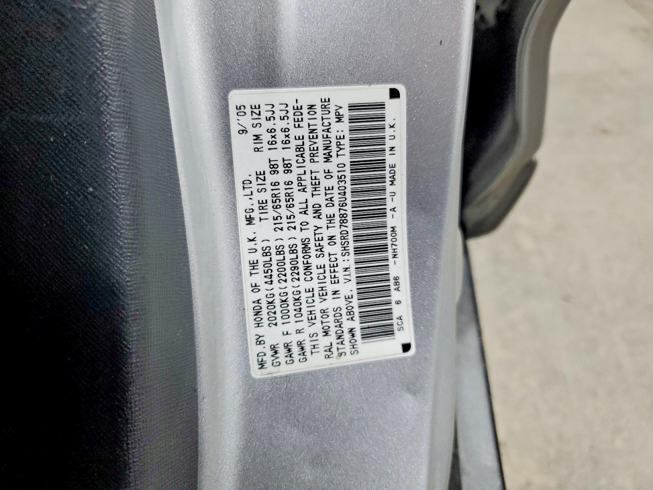 Honda Crv Ex
