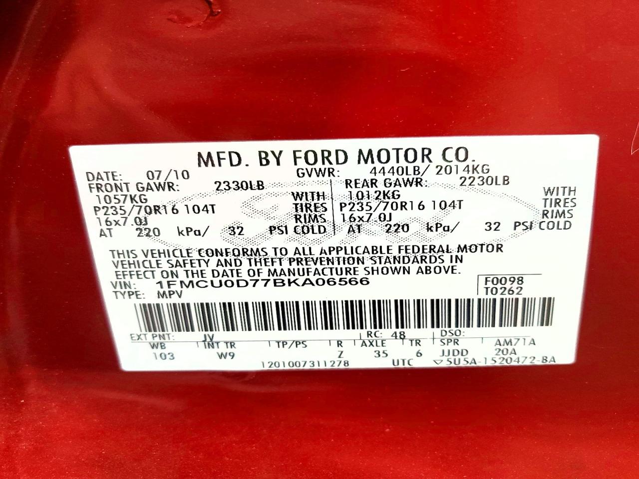Ford Escape Xlt