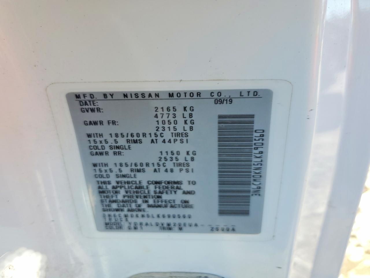 Nissan Nv S