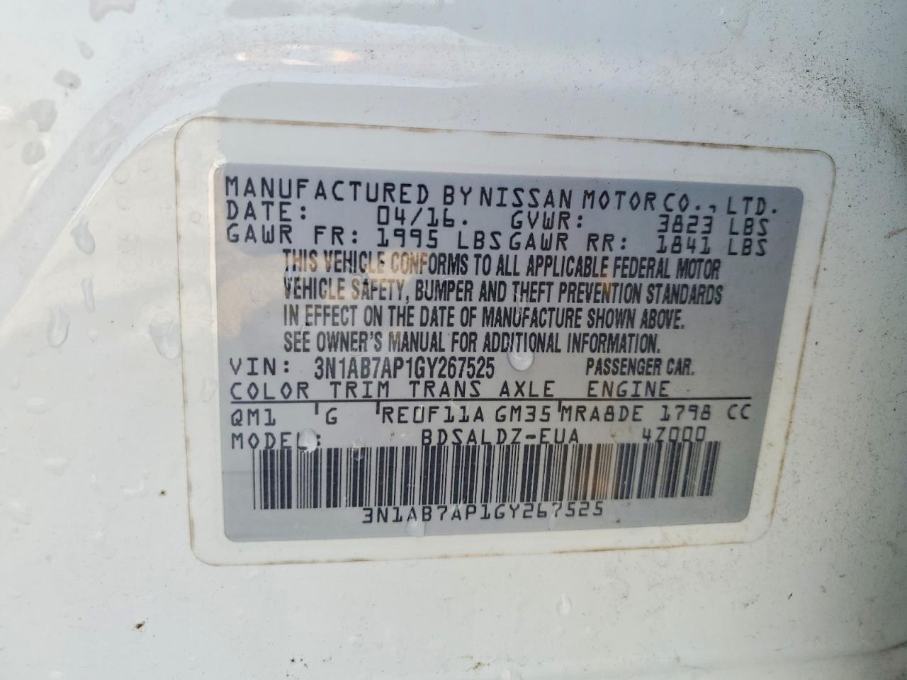 Nissan Sentra Sv