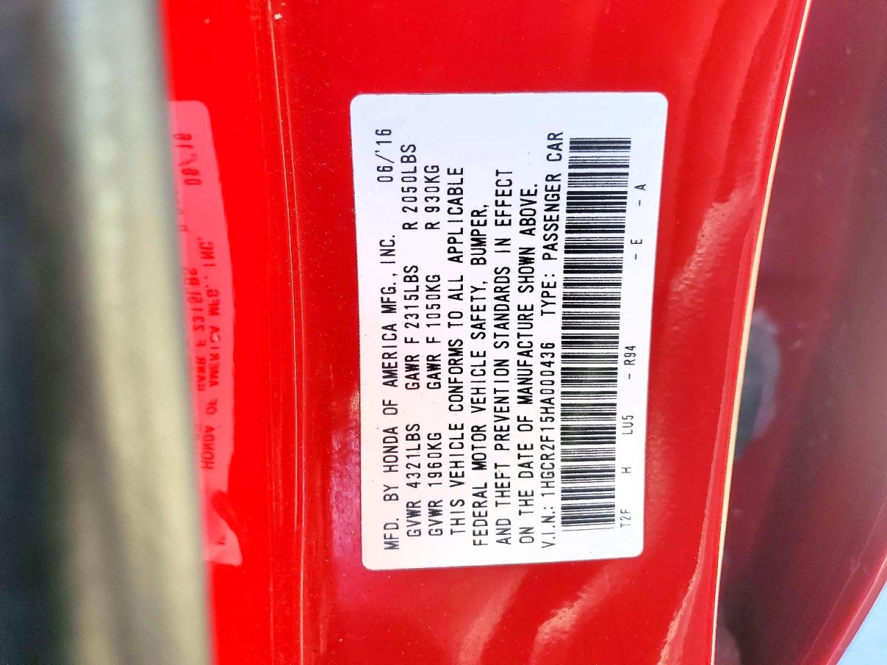 Honda Accord Sport Special Edition