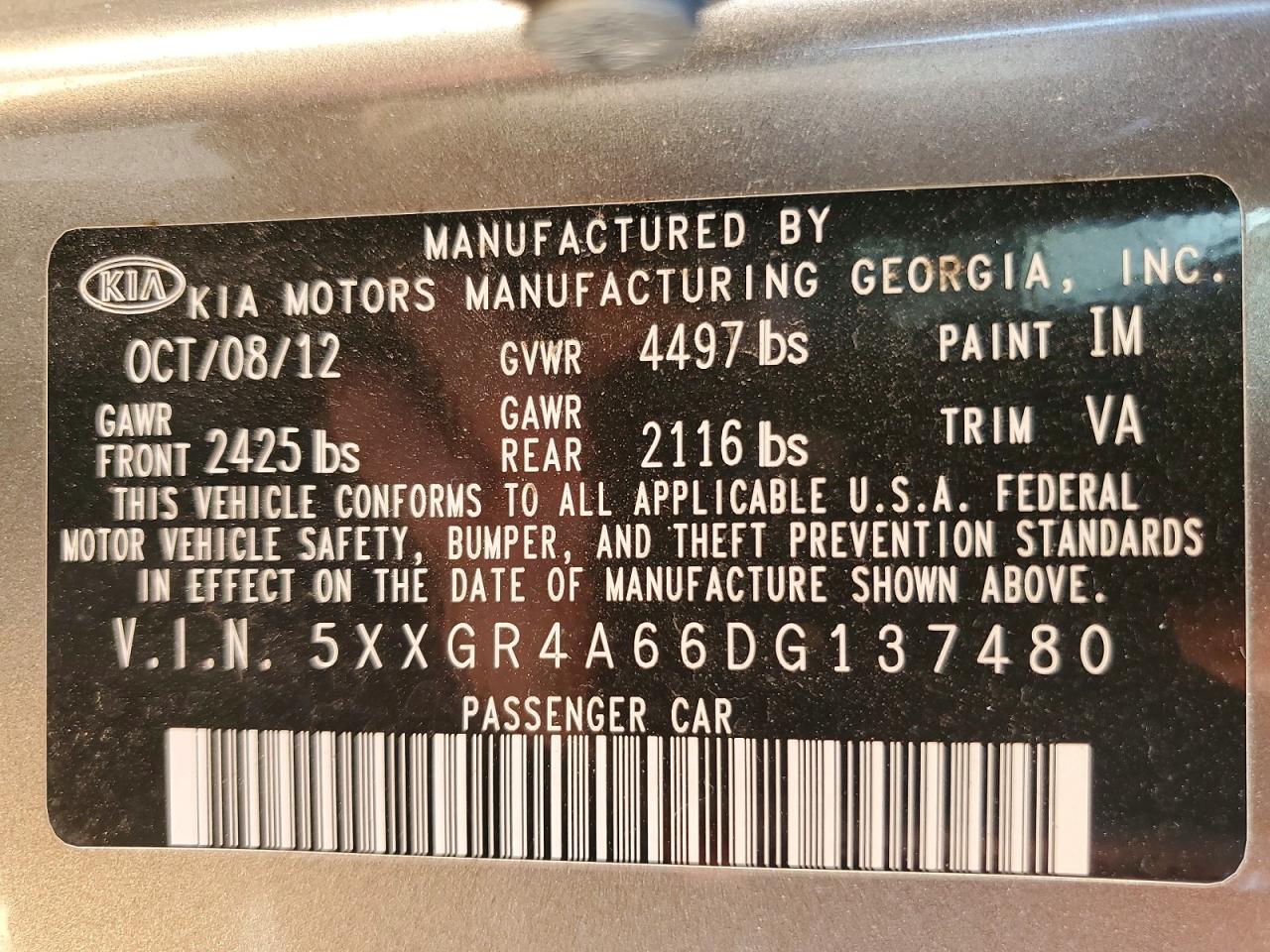Kia Optima Sx