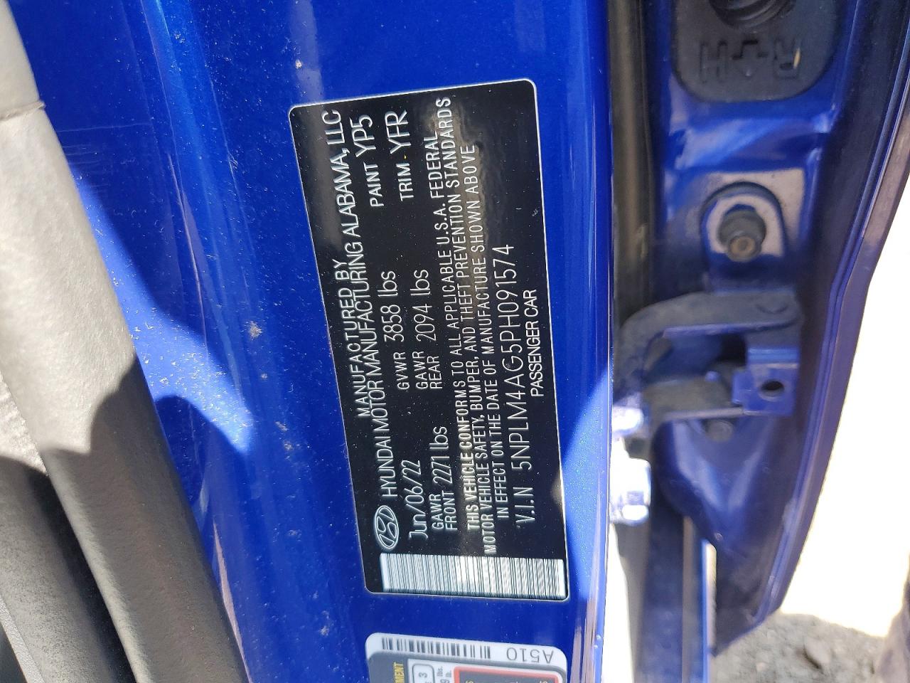 Hyundai ELANTRA Sel