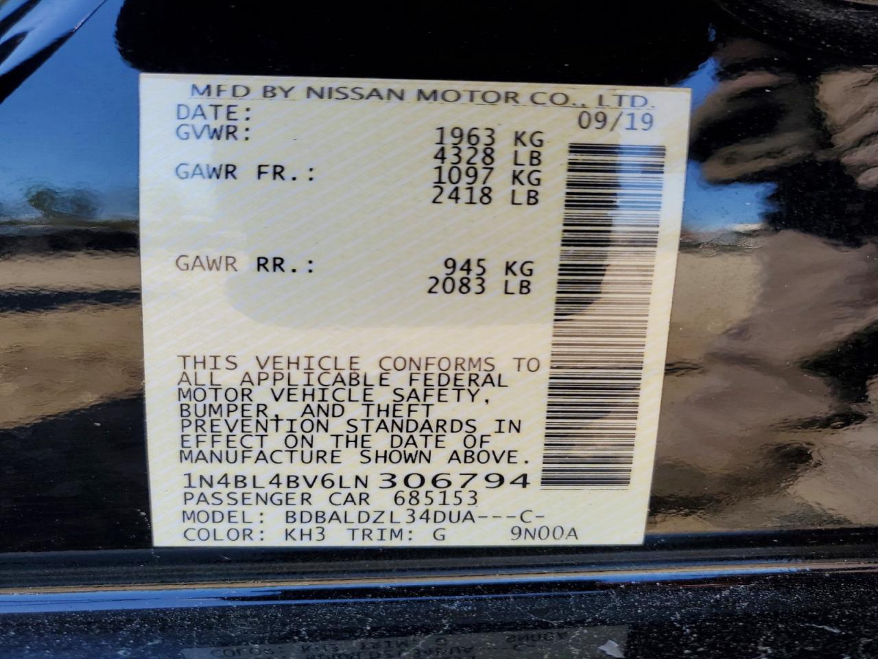 Nissan Altima 2.5 S