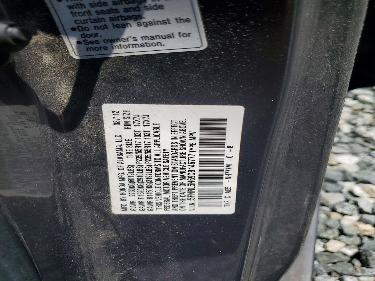 Honda Odyssey Exl