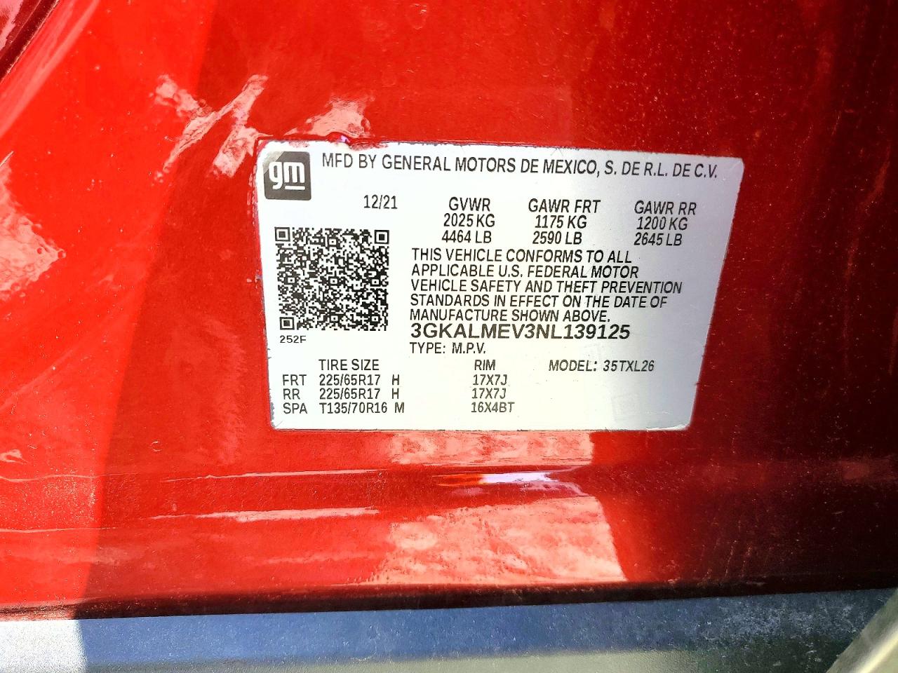 GMC Terrain Sle