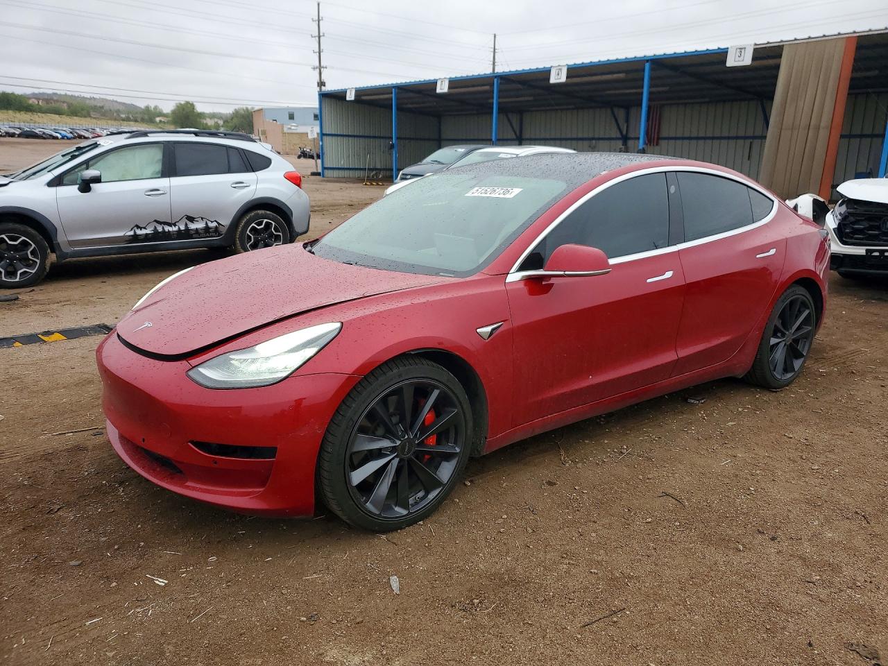 Salvage Tesla Model 3 Image