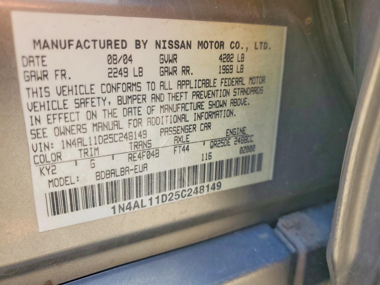 Nissan Altima 2.5