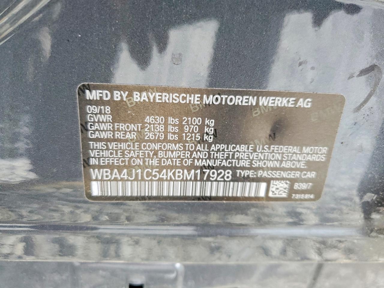 BMW 4 Series Gran Coupe