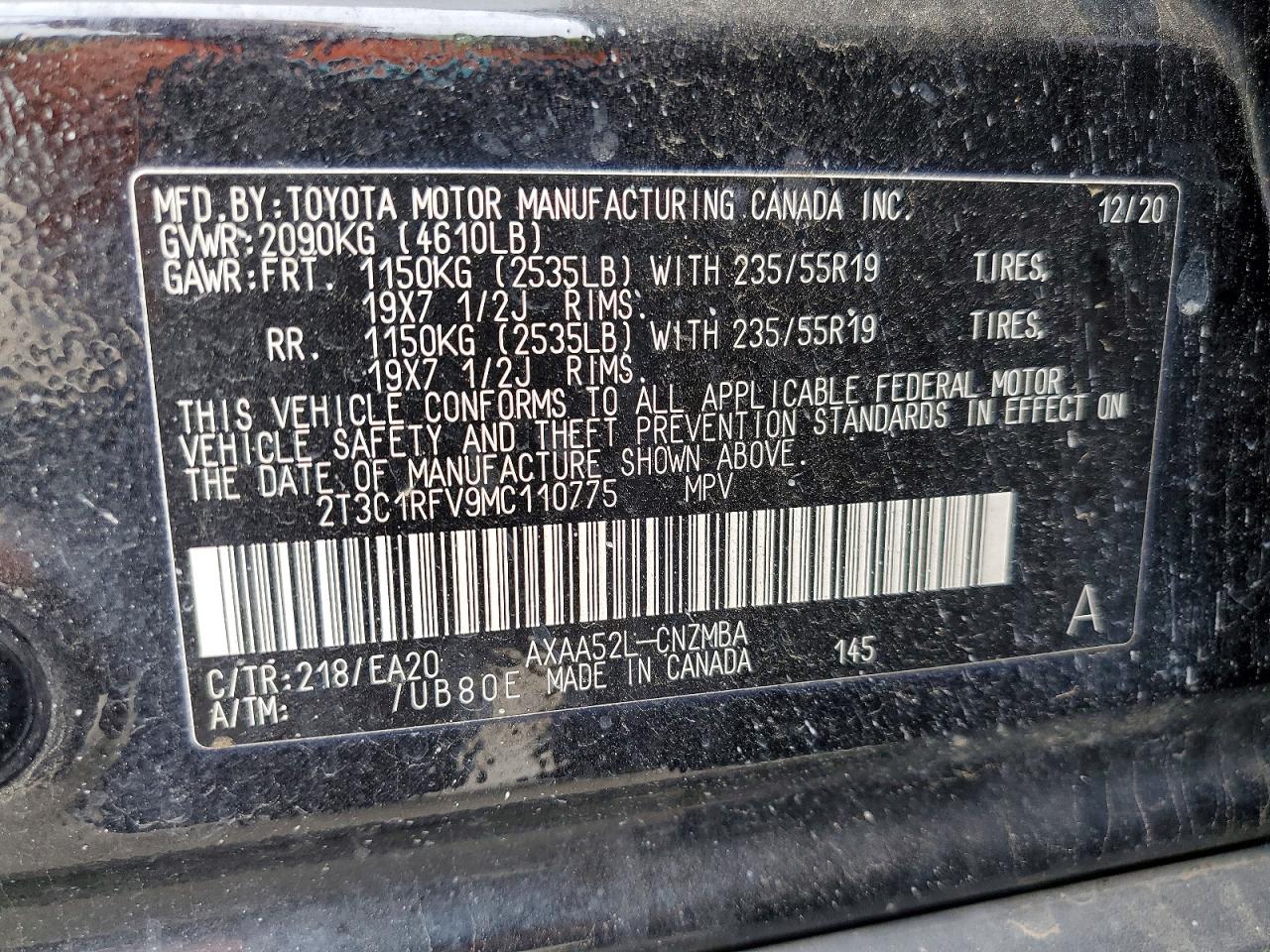 Toyota RAV4 Xle Premium