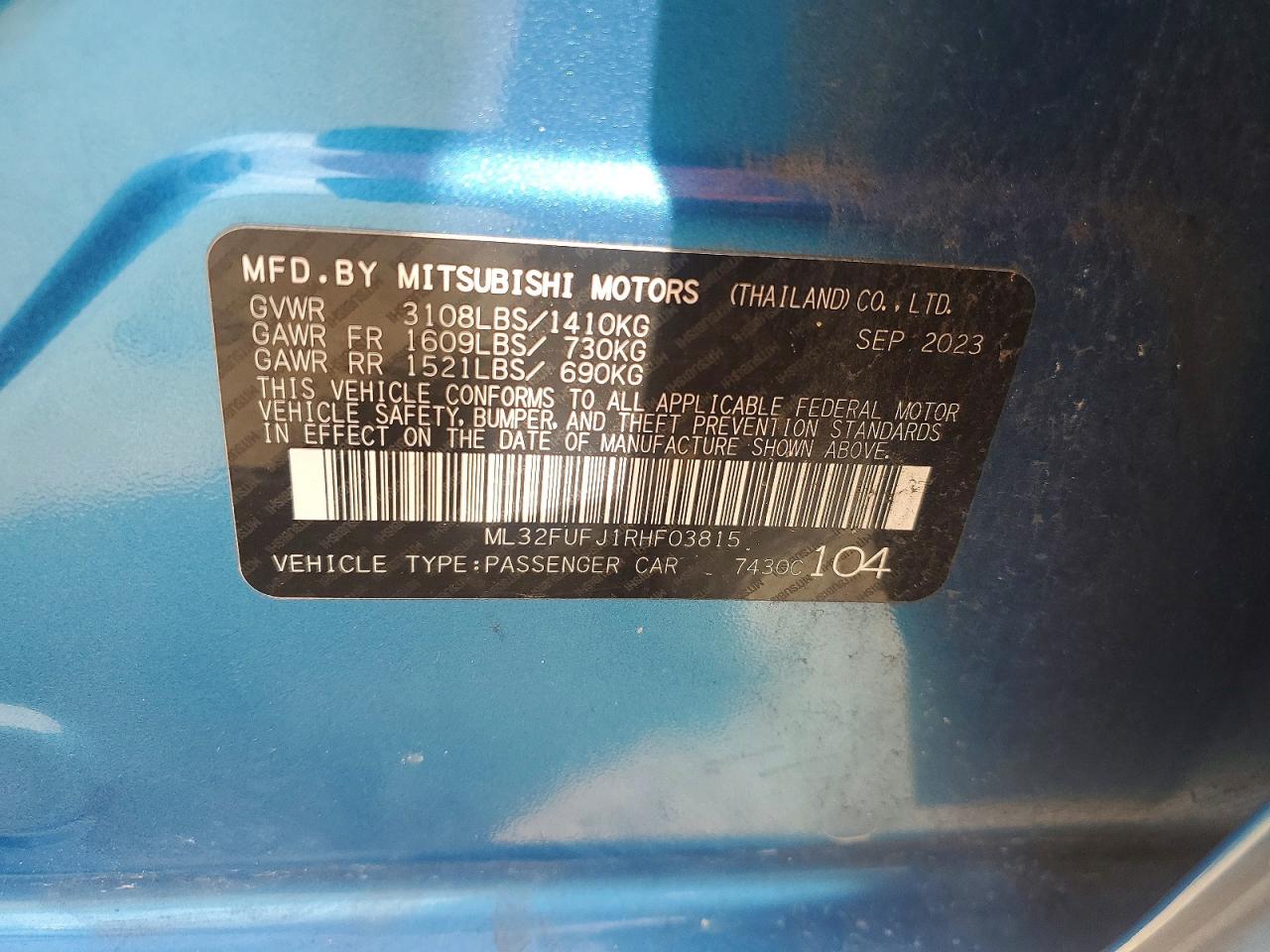 Mitsubishi Mirage G4 Es