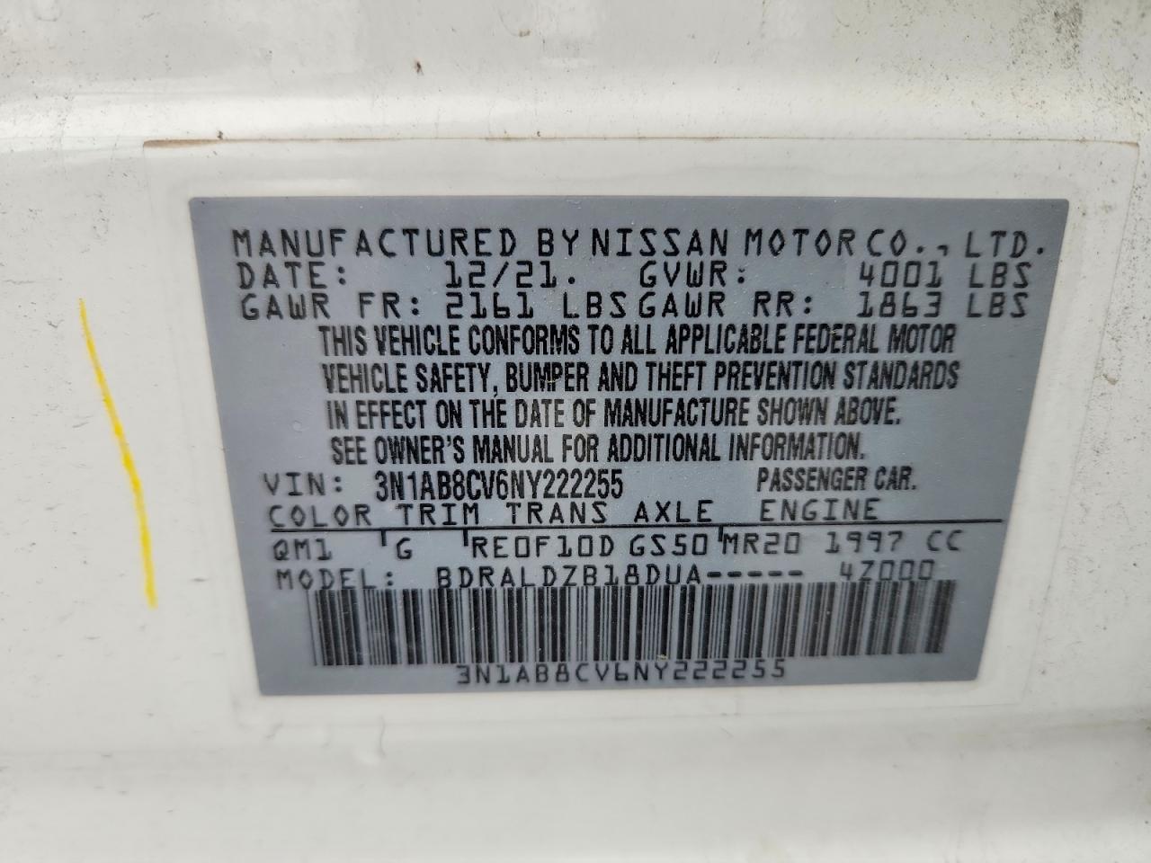 Nissan Sentra Sv