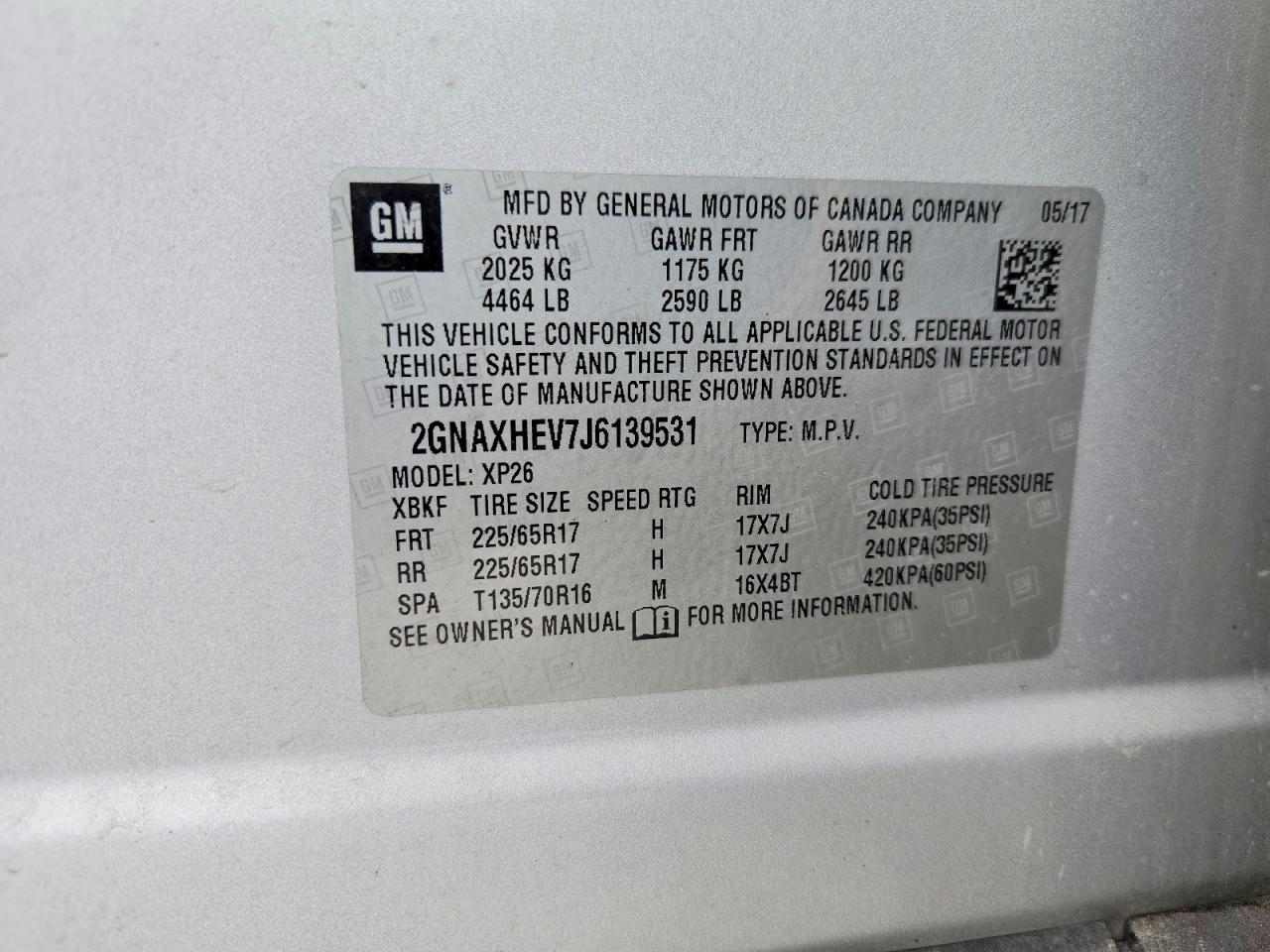 Chevrolet Equinox Ls