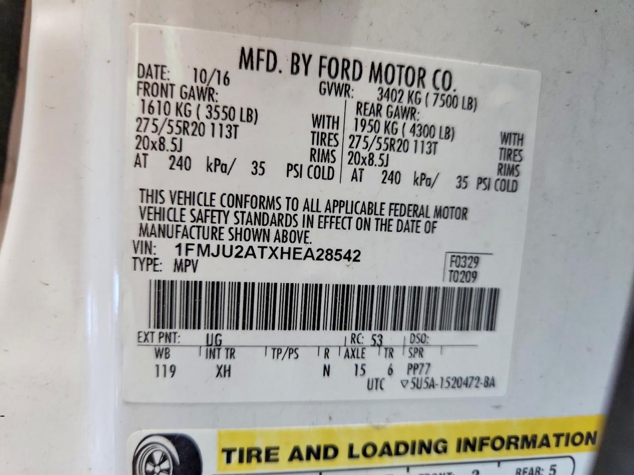 Ford Expedition Limited