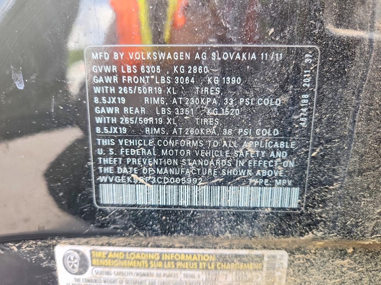 Volkswagen Touareg V6 Tdi