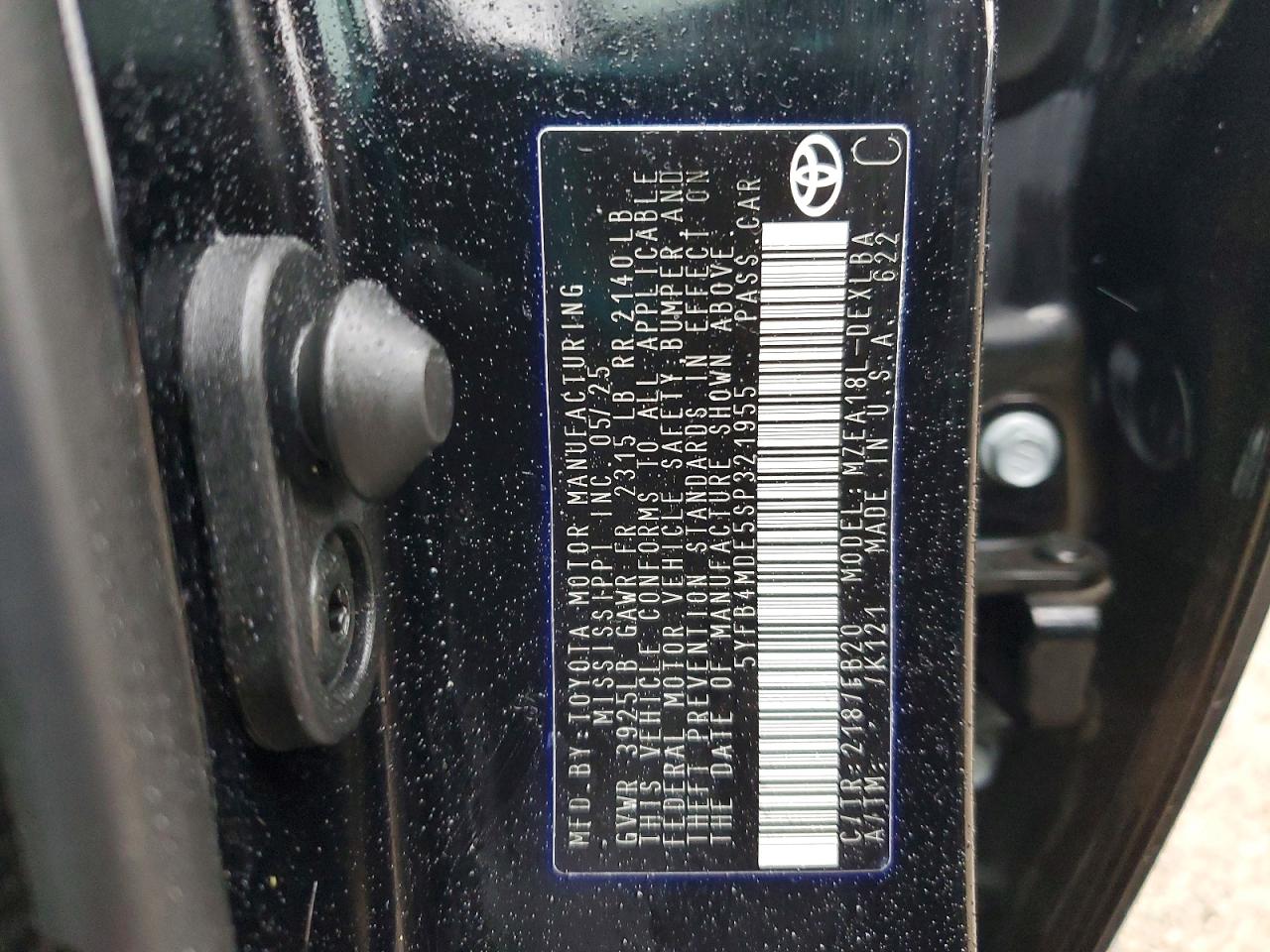 Toyota Corolla Le