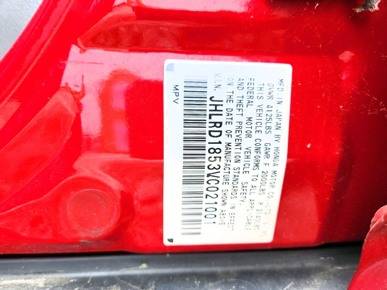 Honda Crv Lx