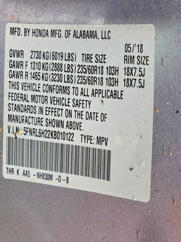 Honda Odyssey Lx