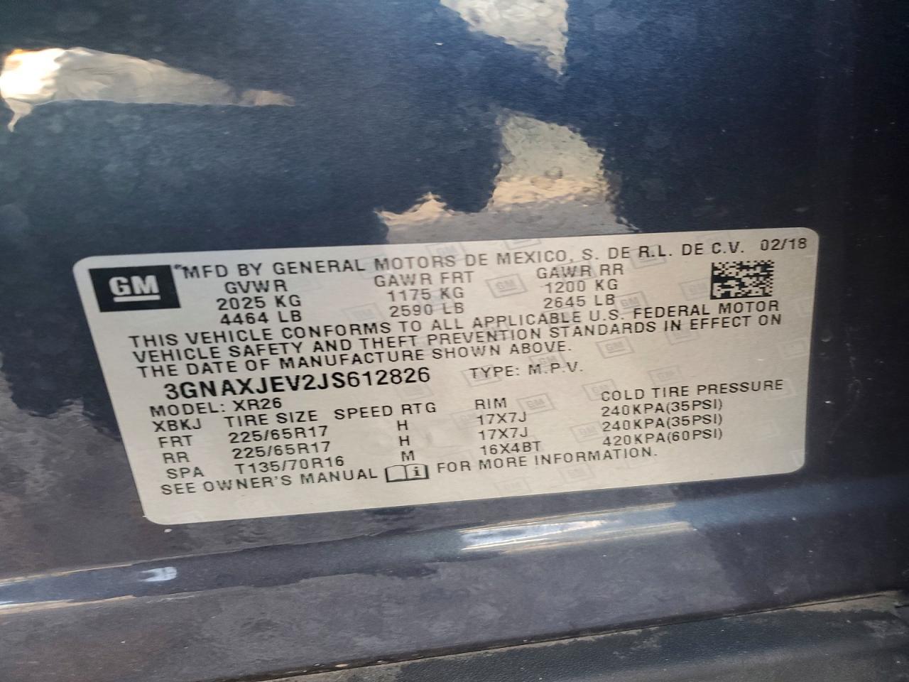 Chevrolet Equinox Lt