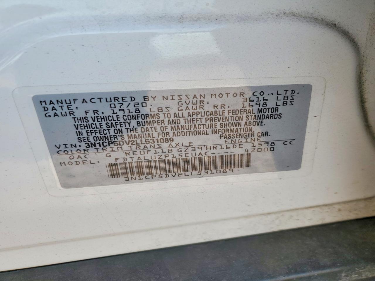 Nissan Kicks Sr