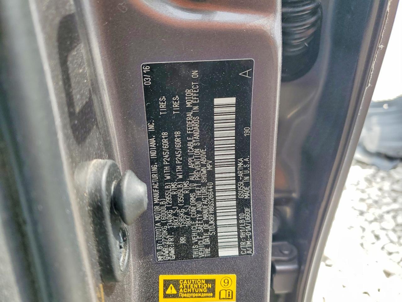 Toyota Highlander Xle